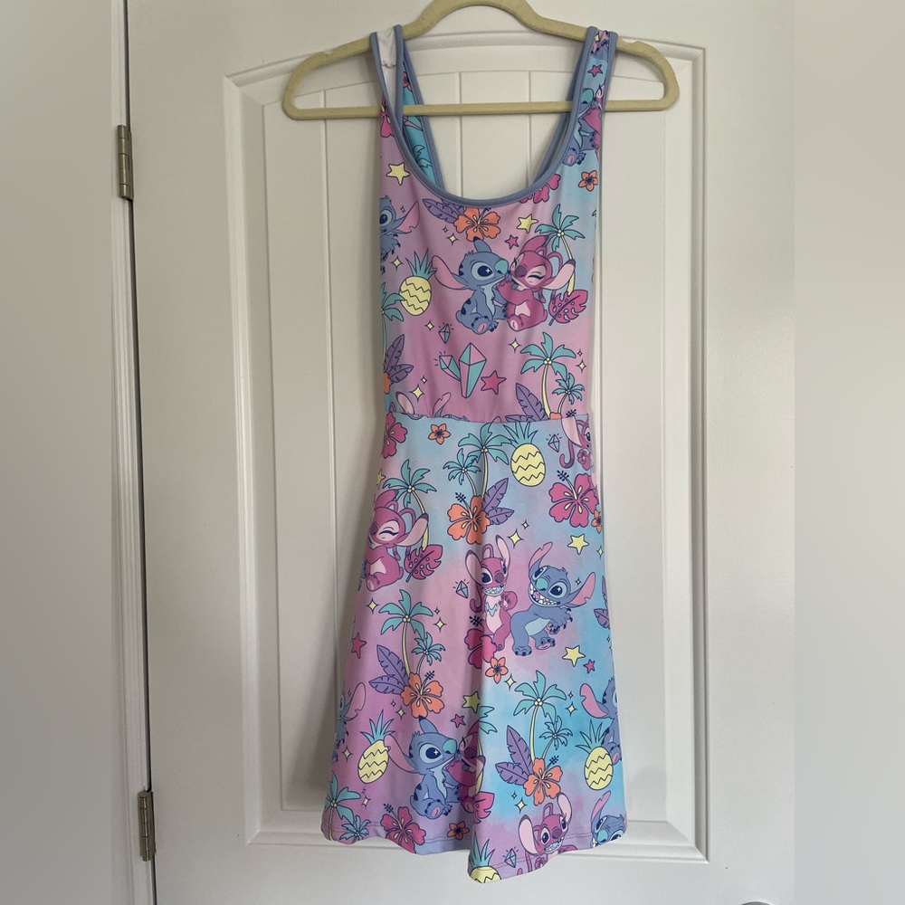 Disney Pastel Stitch and Angel Athletic Dress